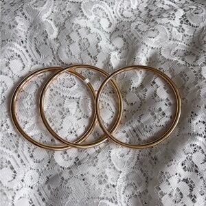House of Harlow 1960 Gold Bracelet Trio